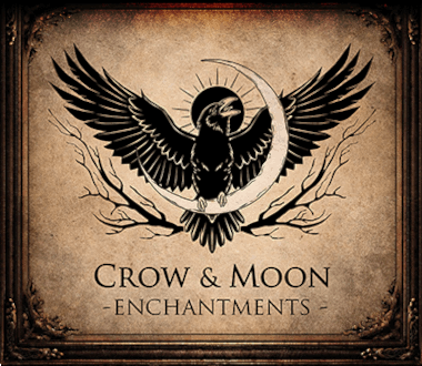 Crow & Moon Enchantments Logo